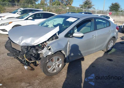 2015 Kia Forte Lx from USA, damaged, VIN KNAFK4A68F5404140
